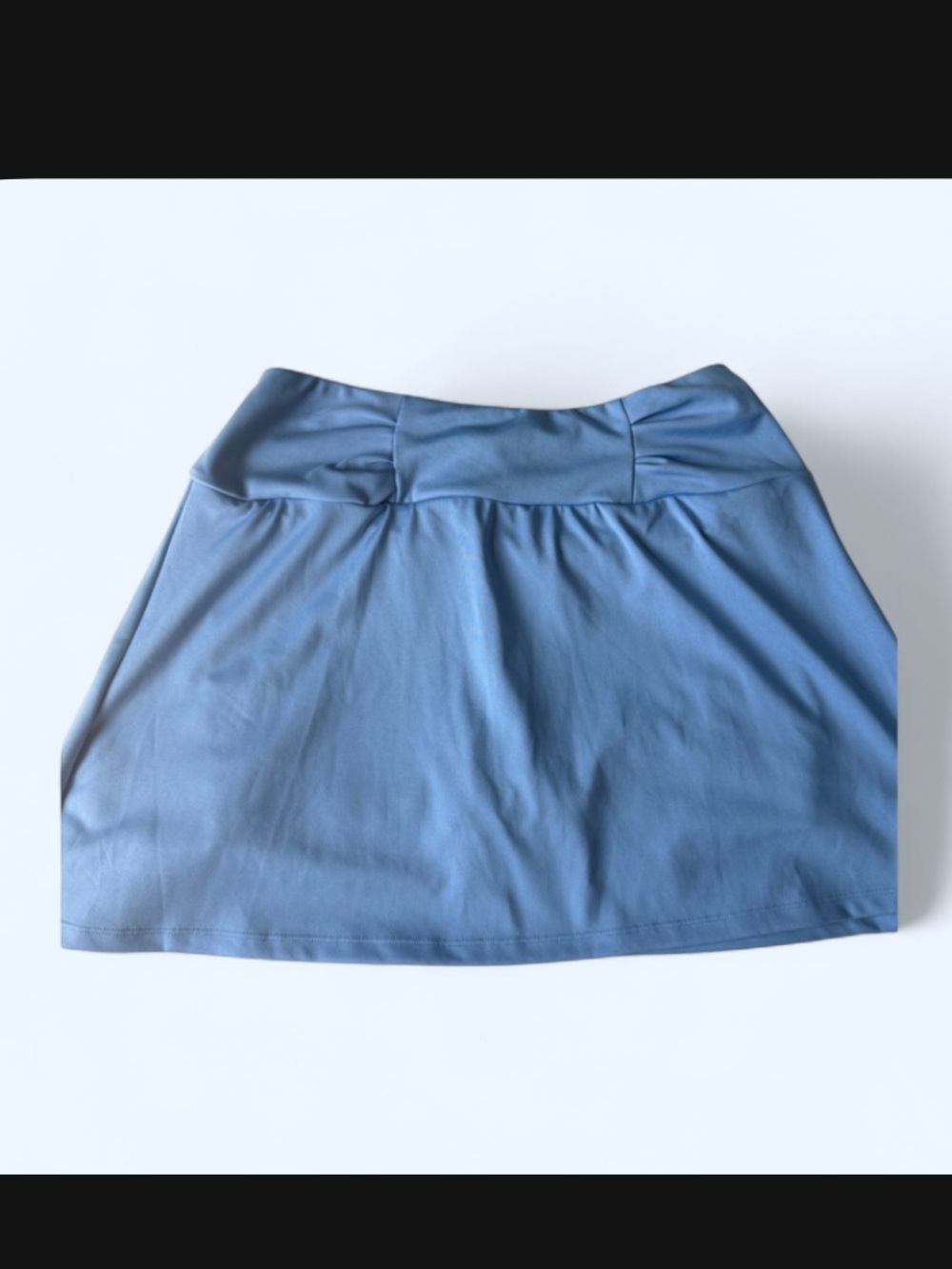 Nicole Miller Sky Blue Circle Skirt